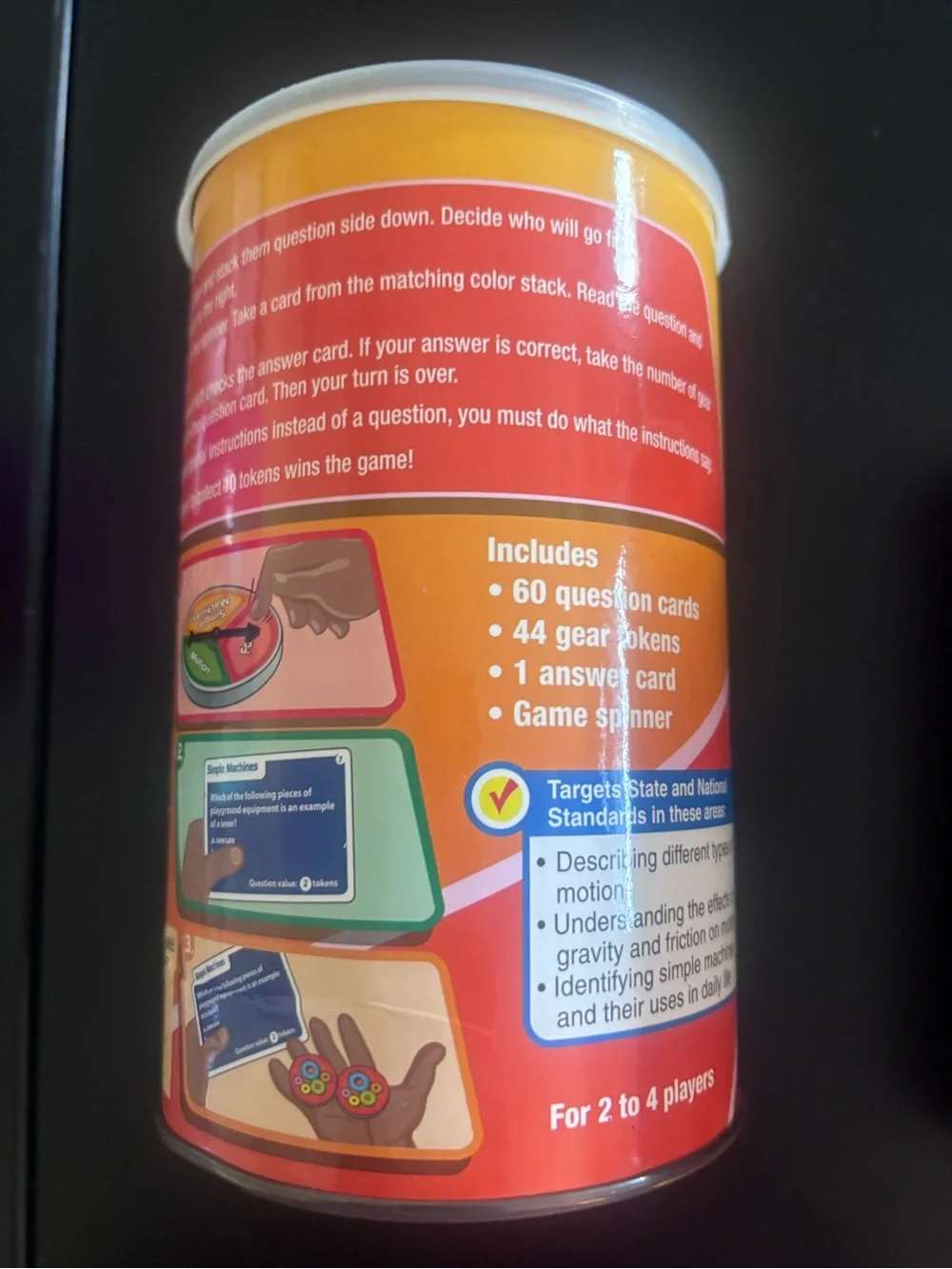 Can Do! Science Game Set - Force & Motion (Orange) & Matter (Purple) 010